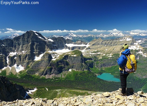 Summit of Allen Mountain, Glacier National Park Summit of Allen Mountain, Glacier National Park